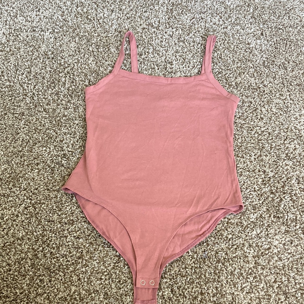 Forever 21 Mauve Bodysuit